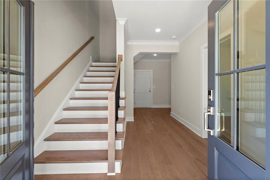 Spacious, unfurnished interior of a new home in West Town, Atlanta (Image 20).