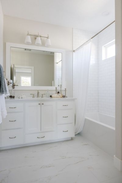 Representative furnished interior of a home built from the The Ellen II by Reece Homes in Pebble Creek, College Station (Image 51).