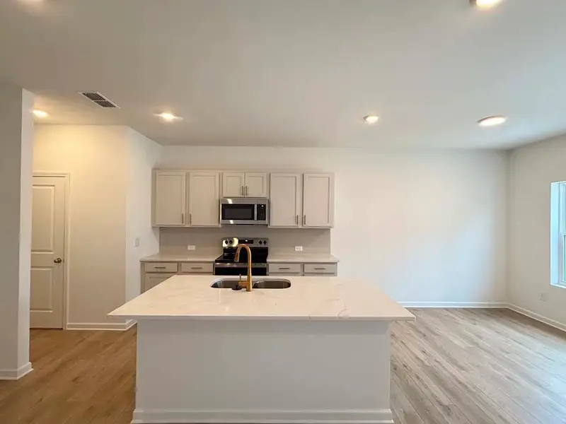 Kitchen featuring Serene Collection Finishes