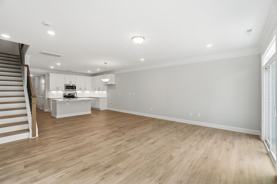 Spacious, unfurnished interior of a new home in Harrisburg Village Townhomes, Harrisburg (Image 30).