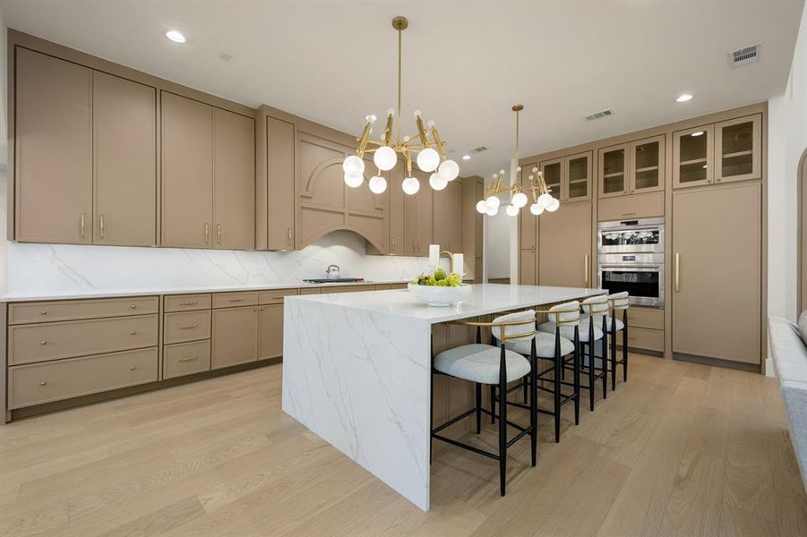 Furnished interior view inside a new home in , Dallas (Image 15).