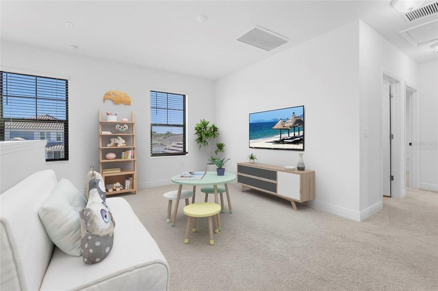 Furnished interior view inside a new home in , Sarasota (Image 41).