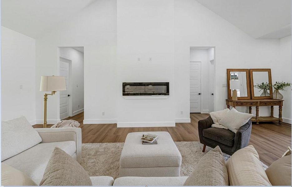Furnished interior view inside a new home in , Conroe (Image 15). Furnished interior view inside a new home in , Conroe (Image 15).