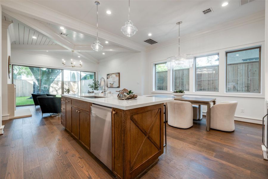 Furnished interior view inside a new home in , Houston (Image 36). Furnished interior view inside a new home in , Houston (Image 36).