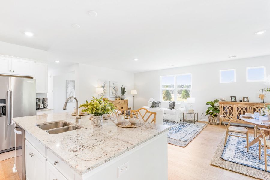 Furnished interior view inside a new home in Rivers Reach, Yemassee (Image 13).