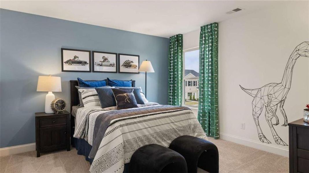 Furnished interior view inside a new home in The Gates at Pates Creek, Hampton (Image 16).