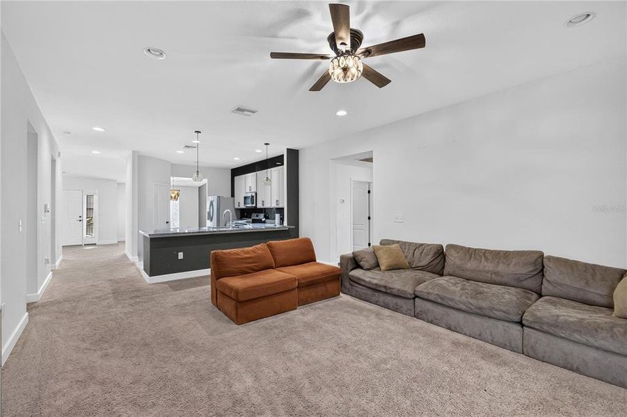 Furnished interior view inside a new home in , Sebring (Image 7).