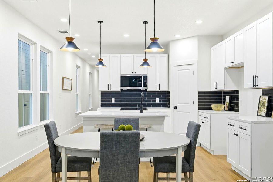 Furnished interior view inside a new home in , San Antonio (Image 16).