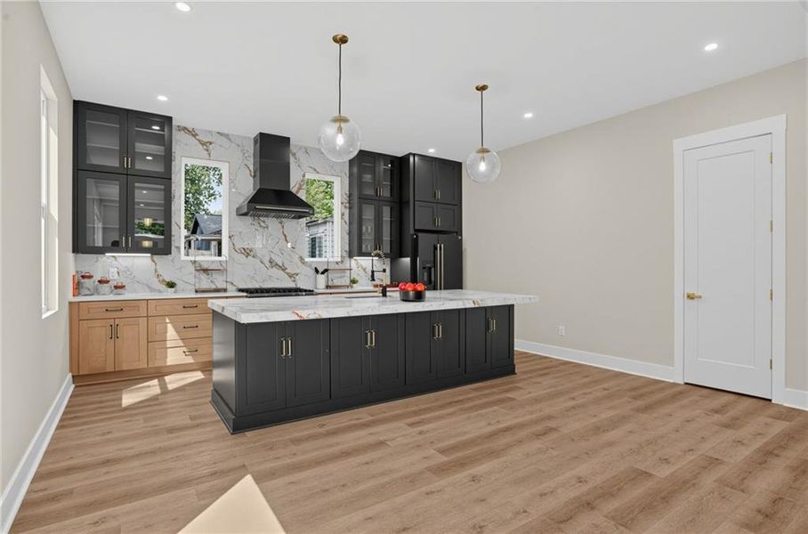 Furnished interior view inside a new home in , Atlanta (Image 15).