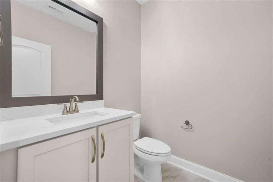 Furnished interior view inside a new home in , Conyers (Image 8).