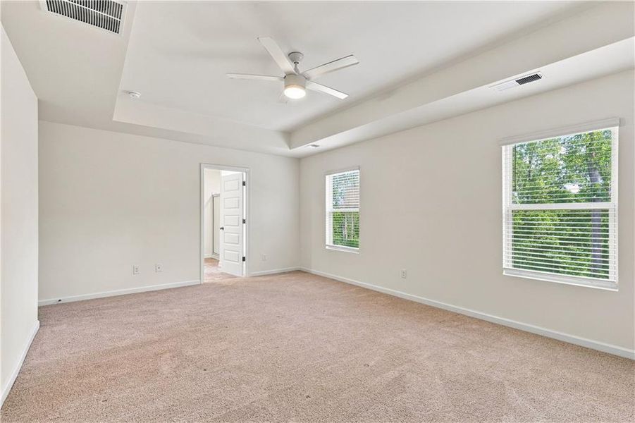 Spacious, unfurnished interior of a new home in The Enclave at Flat Rock Hills, Stonecrest (Image 26).