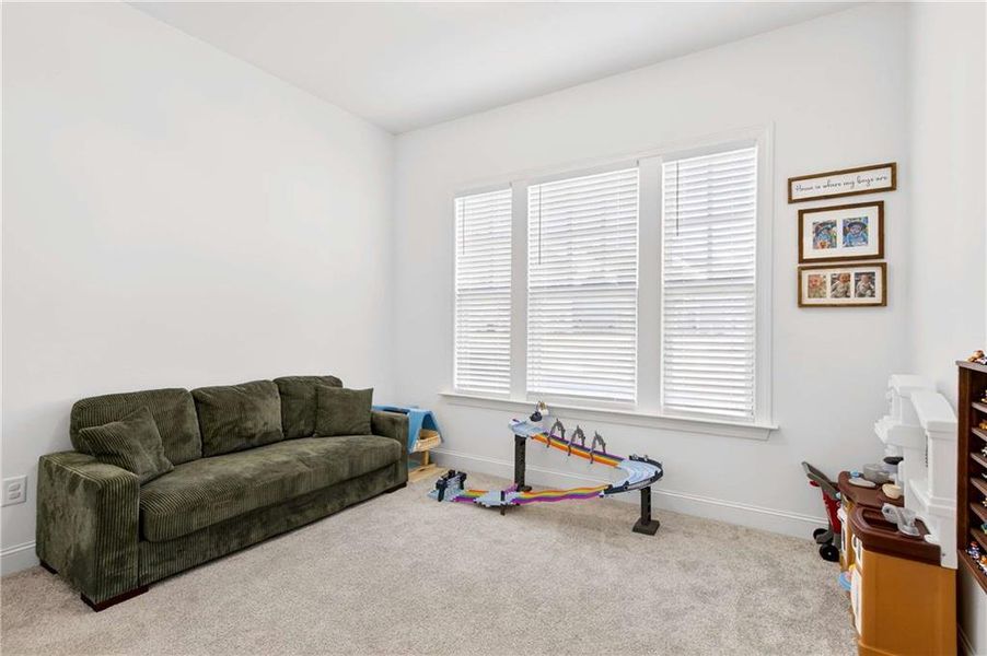 Furnished interior view inside a new home in East Harbor II at Chestatee, Dawsonville (Image 29).