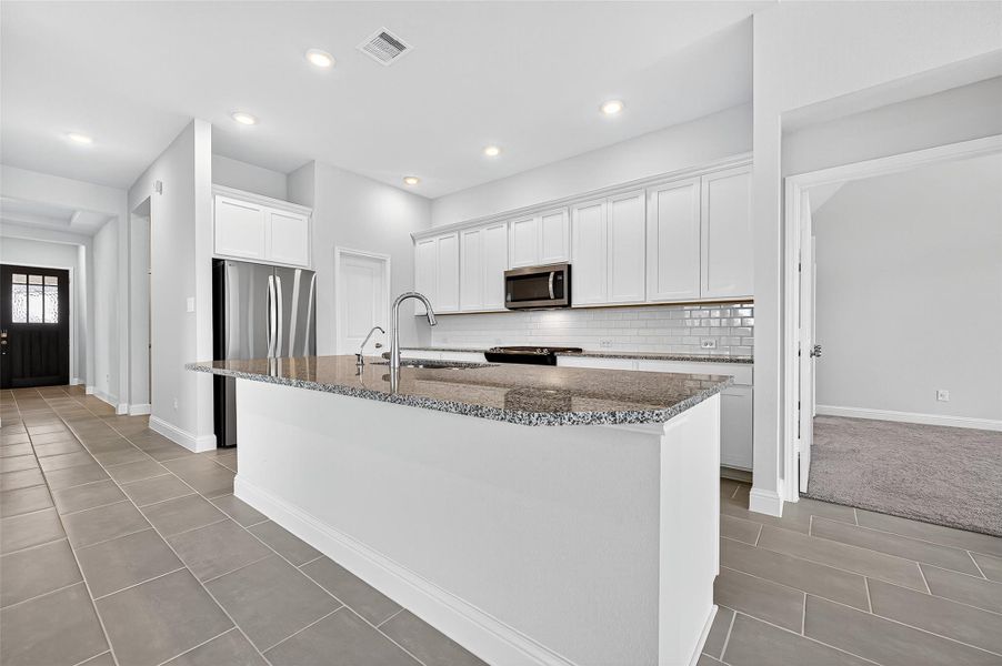 Furnished interior view inside a new home in Jordan Ranch: Signature Series, Katy (Image 13).