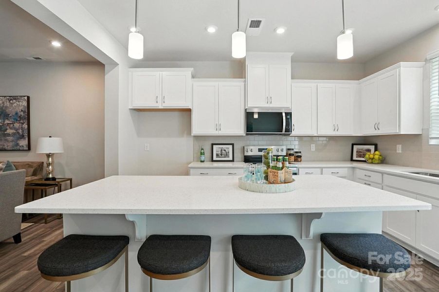 Furnished interior view inside a new home in Bailey Run, Charlotte (Image 19).
