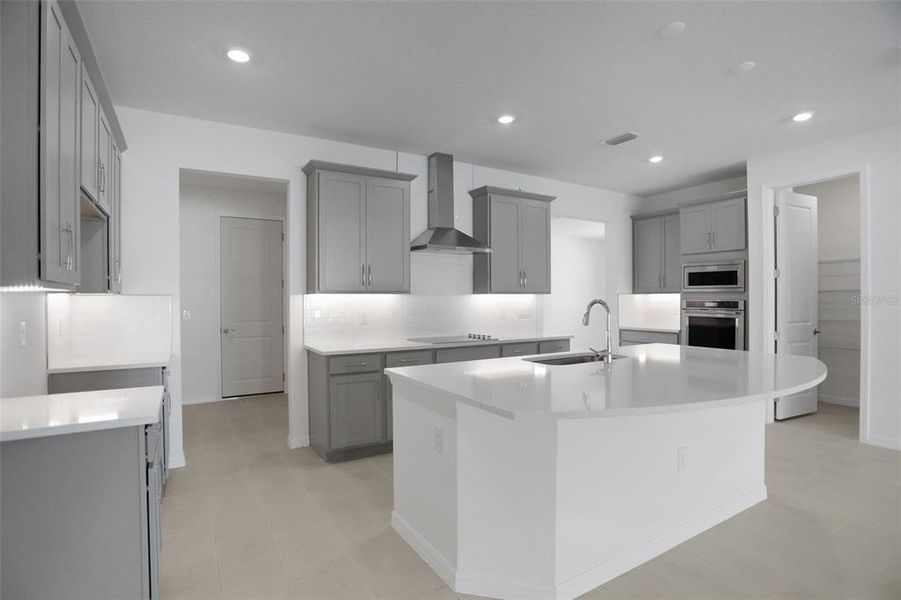 Furnished interior view inside a new home in Angeline, Land O' Lakes (Image 9).