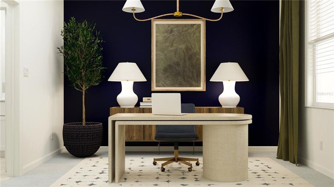 Furnished interior view inside a new home in Rye Ranch, Parrish (Image 15).