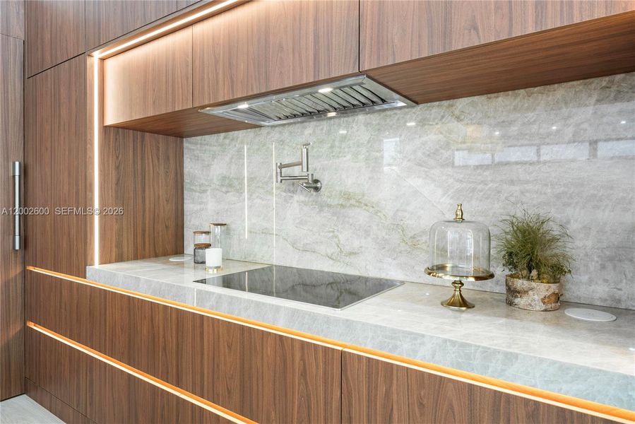 Close-up of interior finishes inside a home in , Miami (Image 21).