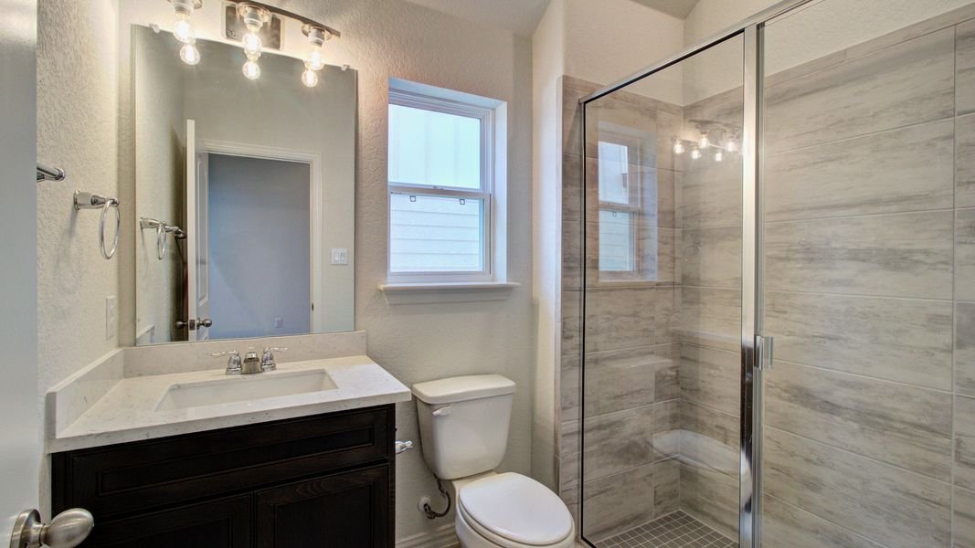 Furnished interior view inside a new home in The Crossvine, Schertz (Image 23). Furnished interior view inside a new home in The Crossvine, Schertz (Image 23).