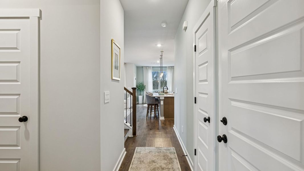 Furnished interior view inside a new home in Pottsview, Smyrna (Image 10). Furnished interior view inside a new home in Pottsview, Smyrna (Image 10).