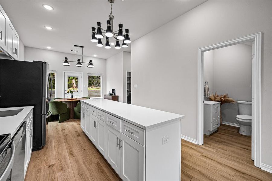 Furnished interior view inside a new home in , Granbury (Image 33).