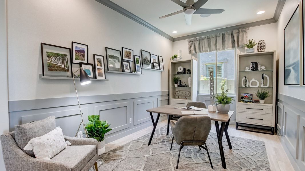 Furnished interior view inside a new home in Mirada Crossing, Goodyear (Image 17).