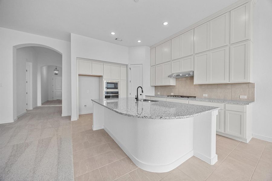 Furnished interior view inside a new home in Lakeside at Tessera on Lake Travis, Lago Vista (Image 8).