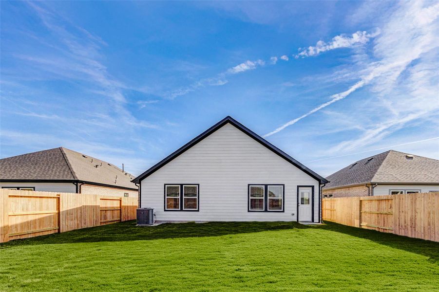 This expansive backyard with a privacy fence and fresh landscaping is the perfect blank canvas for your outdoor vision, space for entertaining, pets, or peaceful afternoons soaking up the sun in your private retreat. This expansive backyard with a privacy fence and fresh landscaping is the perfect blank canvas for your outdoor vision, space for entertaining, pets, or peaceful afternoons soaking up the sun in your private retreat.