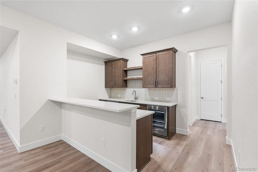 Furnished interior view inside a new home in Reserve at The Canyons, Castle Pines (Image 13).