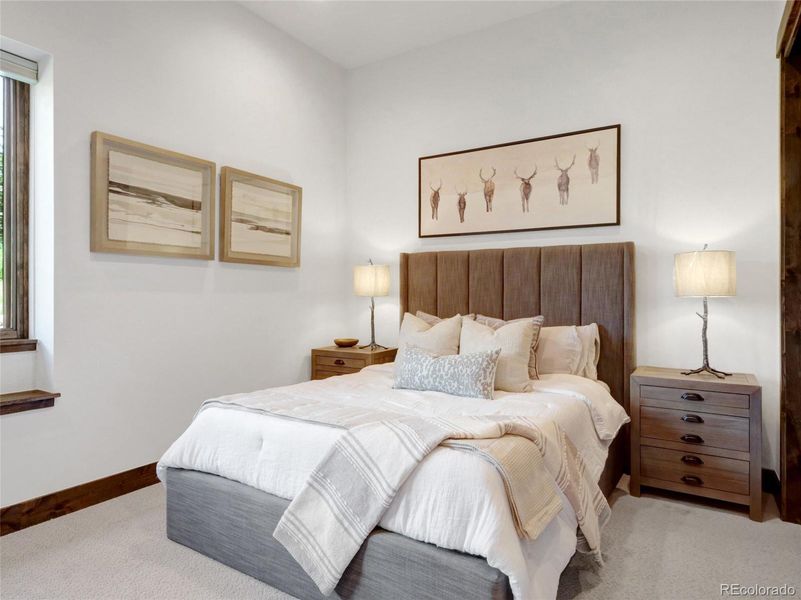 Furnished interior view inside a new home in , Silverthorne (Image 34).