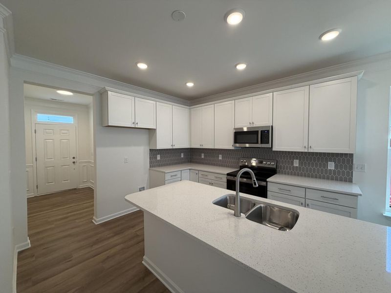 Furnished interior view inside a new home in Riverbrooke Townhomes, Simpsonville (Image 5).
