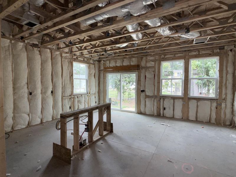 In-progress construction of a new home in , Summerville, SC (Image 38). In-progress construction of a new home in , Summerville, SC (Image 38).