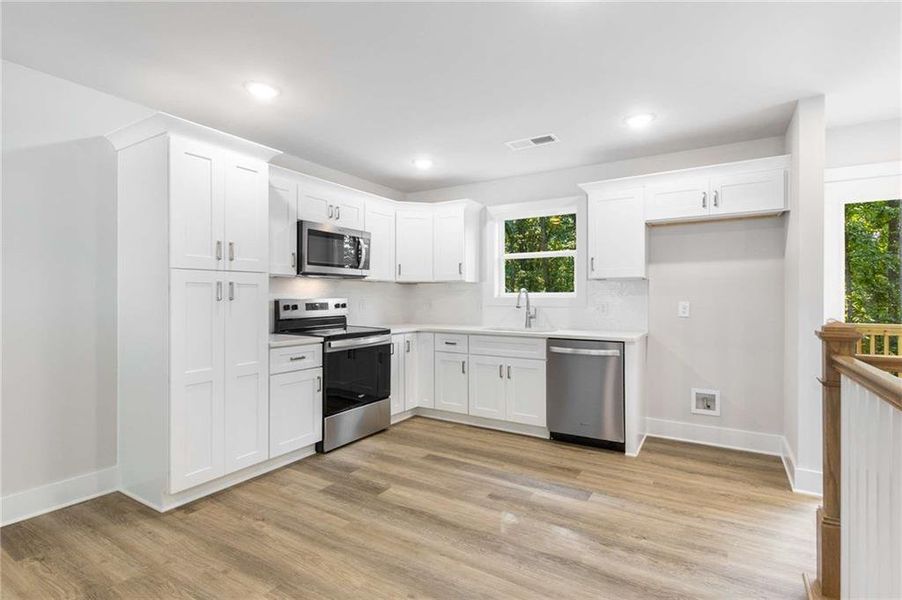 Furnished interior view inside a new home in , Gainesville (Image 7). Furnished interior view inside a new home in , Gainesville (Image 7).