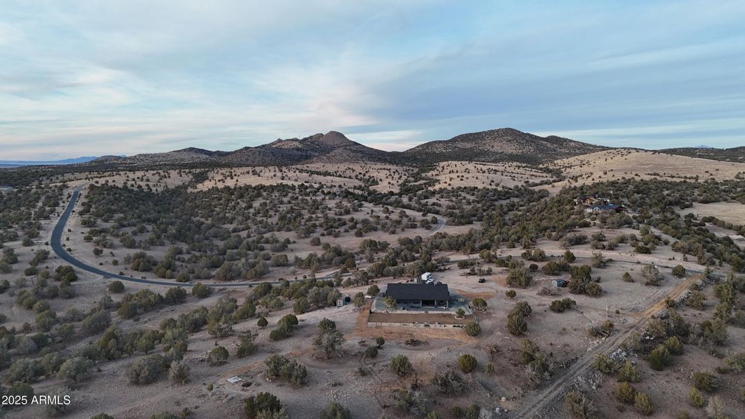AERIAL DRONE SHOT FROM SOUTH END OF LOT AERIAL DRONE SHOT FROM SOUTH END OF LOT
