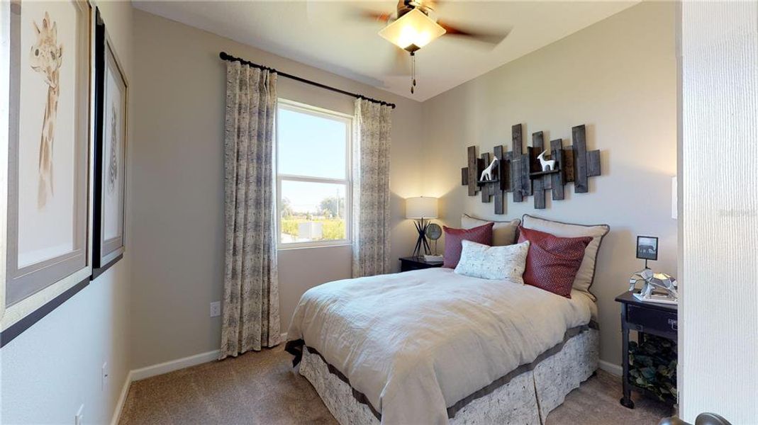 Furnished interior view inside a new home in Seminole Palms, Palm Coast (Image 9).