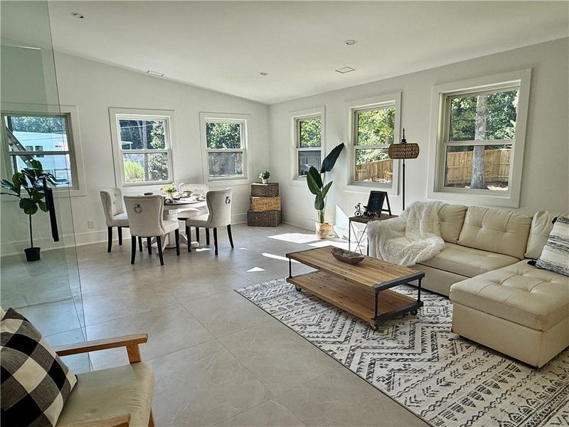 Furnished interior view inside a new home in , Dunwoody (Image 15).