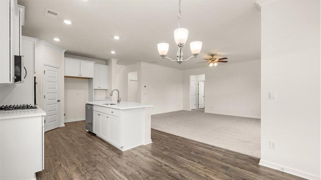 Furnished interior view inside a new home in Wildwood, Covington (Image 6).