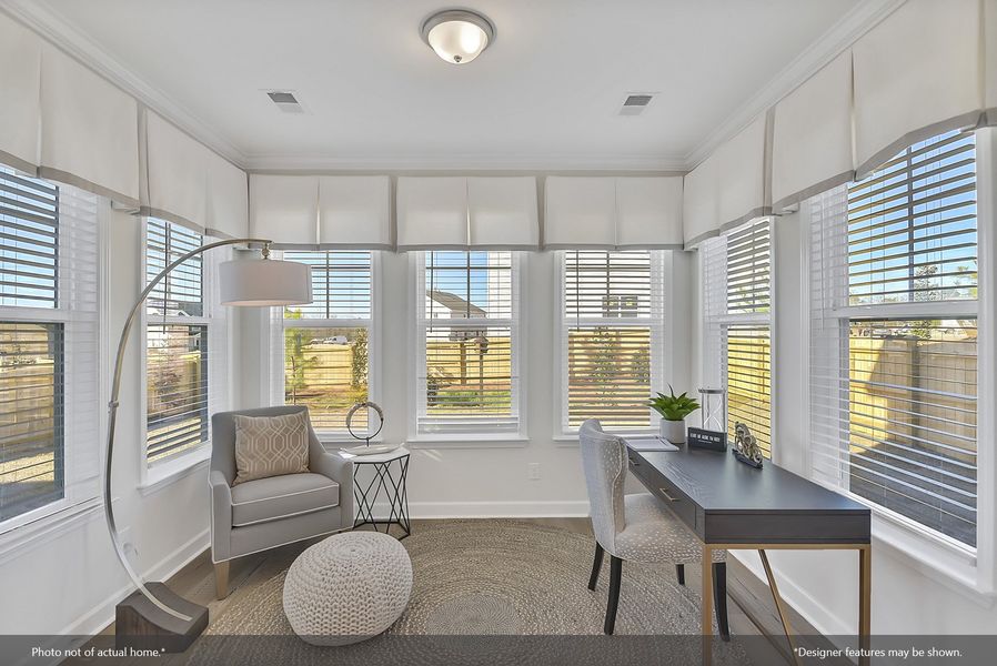 Furnished interior view inside a new home in Pebble Branch, Chapin (Image 9).