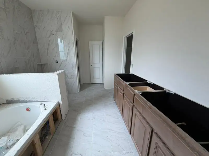 In-progress construction of a new home in Waterford Park, Weatherford, TX (Image 10).