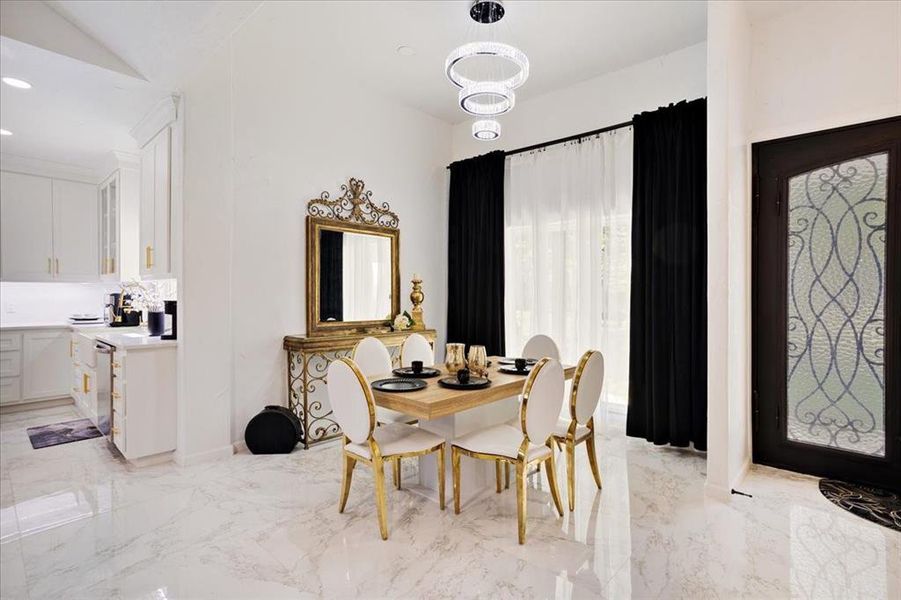 Furnished interior view inside a new home in , Pittsburg (Image 12).