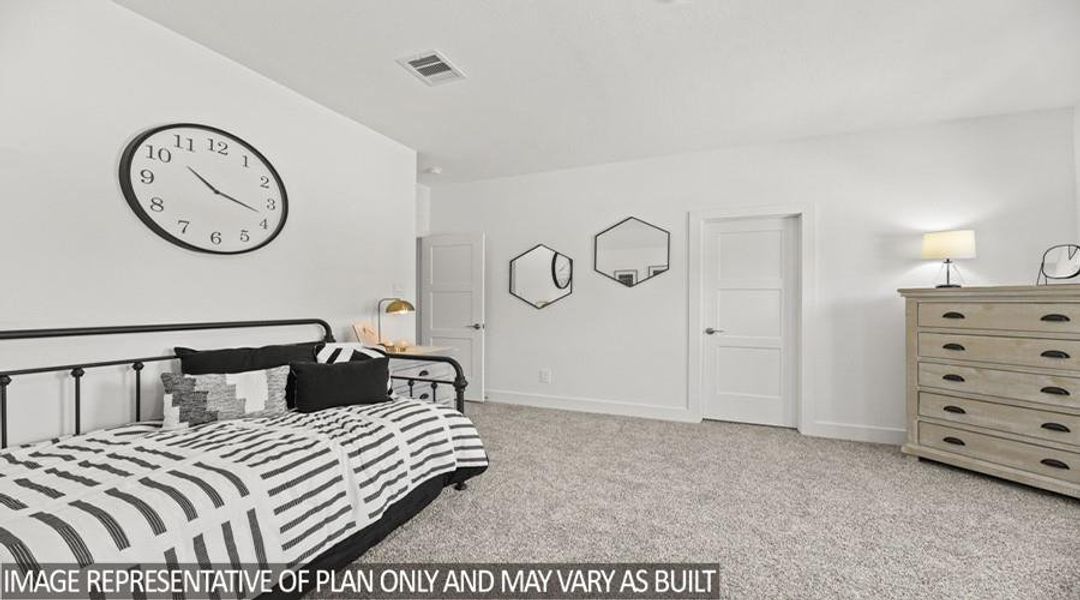 Furnished interior view inside a new home in Silverthorne, Conroe (Image 25). Furnished interior view inside a new home in Silverthorne, Conroe (Image 25).