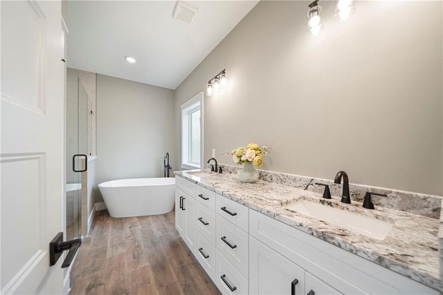 Furnished interior view inside a new home in , Talking Rock (Image 13).