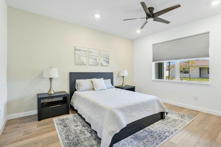 Furnished interior view inside a new home in Delray Trails: The Woods, Delray Beach (Image 9).