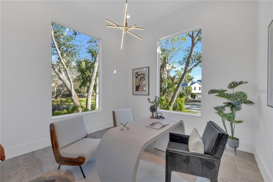Furnished interior view inside a new home in , Sarasota (Image 9).