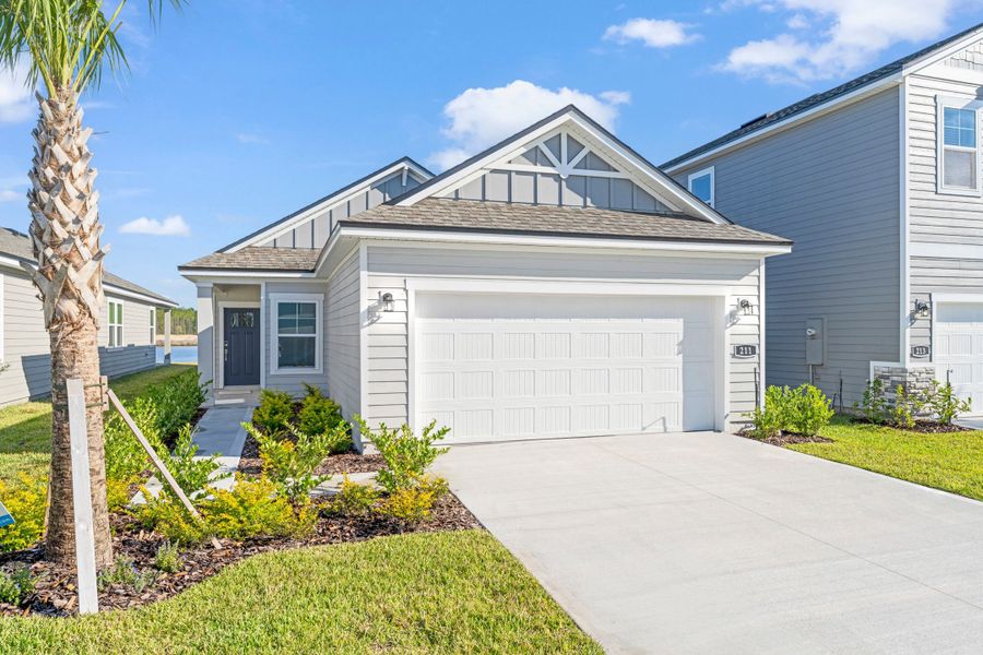 Lot 147 Front Exterior at Camden Woods in Kingsland