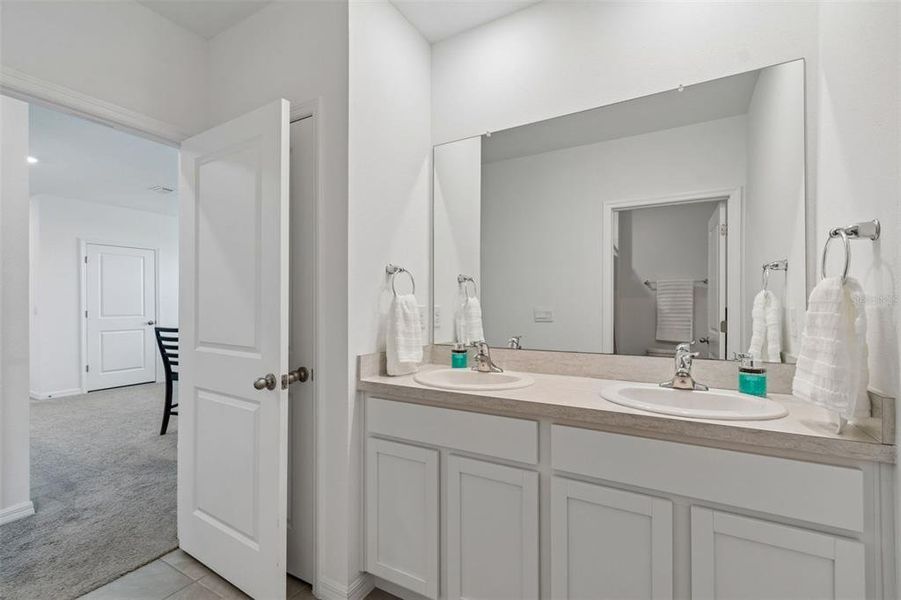 Furnished interior view inside a new home in Farm at Varrea, Plant City (Image 9).