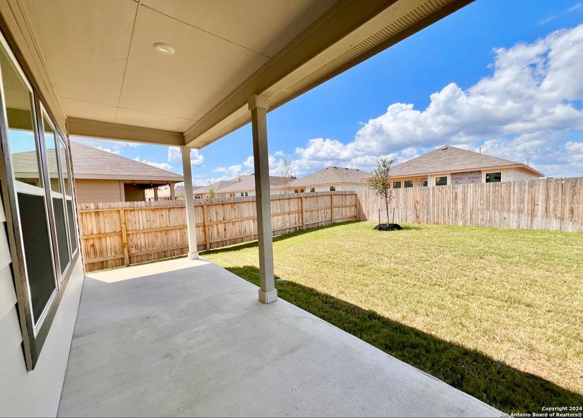 Exterior details and patio area of a home in Brookstone Creek, San Antonio (Image 29). Exterior details and patio area of a home in Brookstone Creek, San Antonio (Image 29).