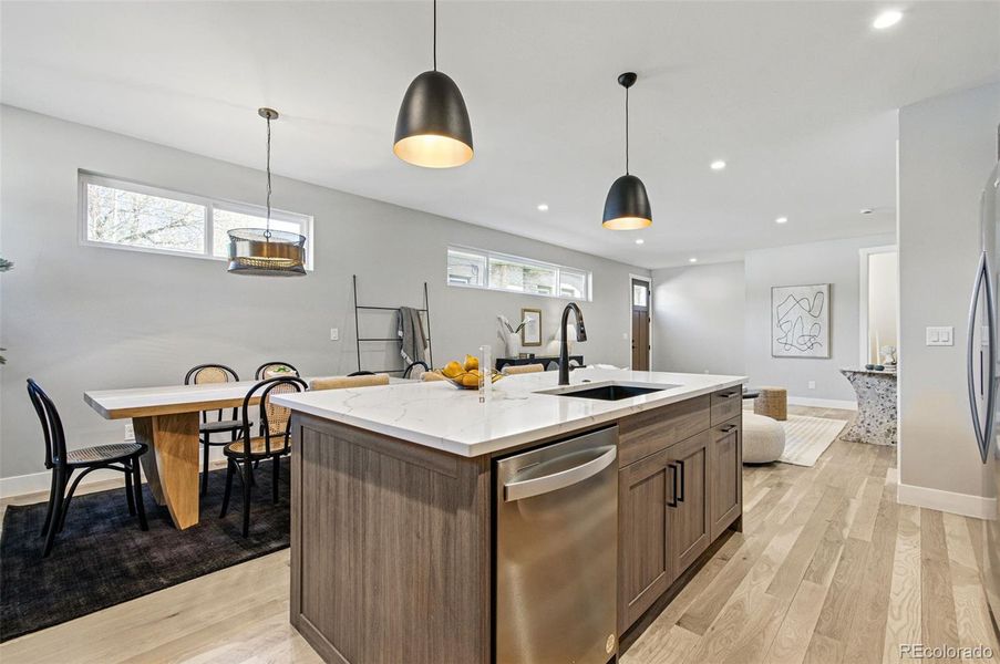 Furnished interior view inside a new home in , Denver (Image 21). Furnished interior view inside a new home in , Denver (Image 21).