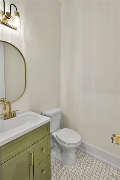 Furnished interior view inside a new home in , Atlanta (Image 8).