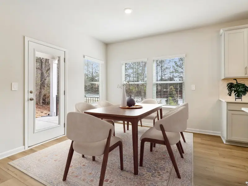 Furnished interior view inside a new home in Harmony Manor, Fairburn (Image 4).