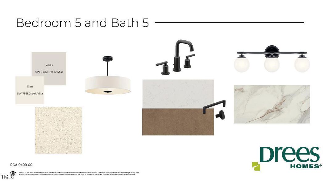 Bedroom 5 and Bath 5